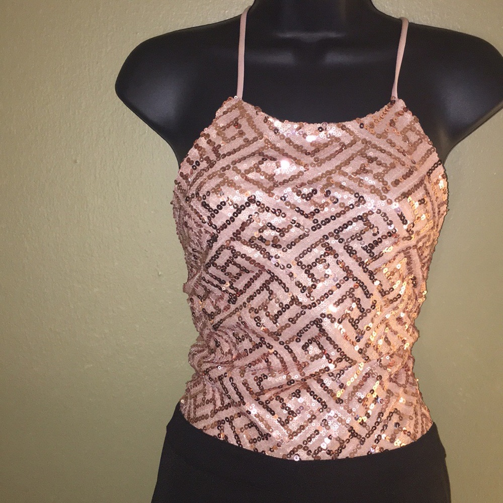 💛💛💛 BRAND NEW  ONE PIECE SEQUINED JUMPSUIT.